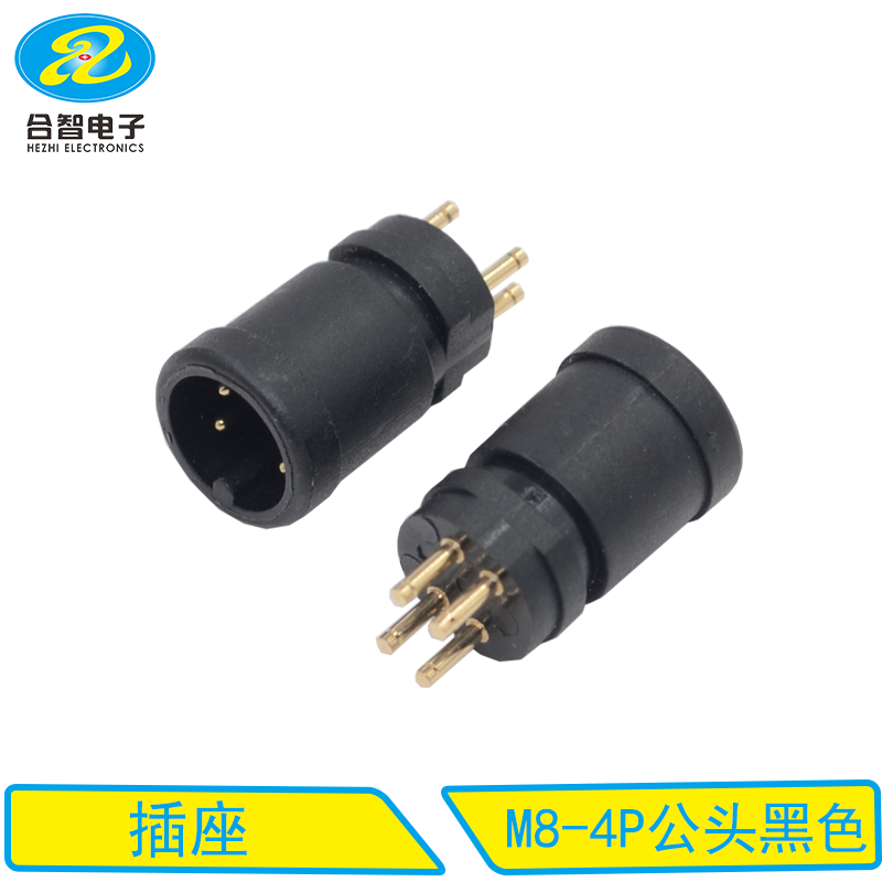 M8-4P公头黑色
